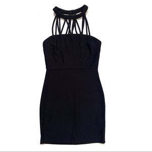 {Forever 21} Little Black Choker Dress